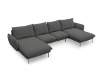 Mink&scaron;as kampas Cosmopolitan Design Panoramic Vienna F1, tamsiai pilkas
