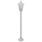 Sodo &scaron;viestuvai, 6vnt., E27, 110cm, aliuminis, balti