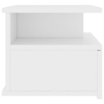 Naktiniai staliukai, 2vnt., baltos sp., 40x31x27cm