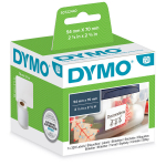 "dymo" popierinės etiketės, 70 mm x 54 mm, baltos, skirtos diskeliams, 320 vnt., 99015, s0722440