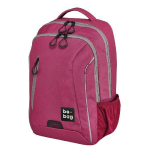 Herlitz Mokyklinė kuprinė be.bag be.urban, 18 l / Berry & grey