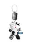 Sensillo vežimėlio pakabukas Black&White, karvutė, 32cm, 031