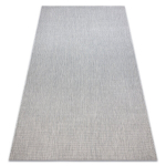 Kilimas sizalio virvelės FLAT 48663/037 sidabras Sklandus