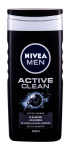 Du&scaron;o želė - &scaron;ampūnas Nivea Men Active Clean vyrams 250 ml