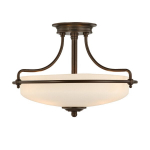 Lubinis &scaron;viestuvas Elstead Lighting Griffin QZ-GRIFFIN-SFS-PN