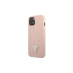 Guess iPhone 14 Plus 6,7 GUHCP14MPSATLP pink HC Saffiano PU Triangle