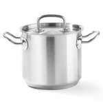 Auk&scaron;tas puodas su dangčiu Kitchen Line 13,5 l &Oslash;280 x 220 mm, sidabro spalva