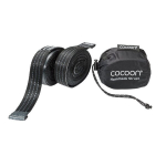 Diržai hamakui Cocoon Hammock Straps, juodas