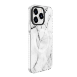 &bdquo;Evelatus Apple iPhone 15 Pro Max PC+TPU&ldquo; su &bdquo;MagSafe&ldquo; pritaikytu spausdinimu, marmuro baltumo