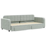Sofa-lova vidaXL, 80x200 cm, pilka
