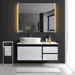 LED veidrodis Navarre WiFi, 100x70 cm