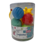 Kūdikių vonios žaislai CB toys, 8 vnt.