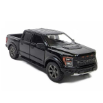 Žaislinis automobilis KinSmart, 2022 Ford F-150 Raptor, juodas