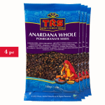 Nesmulkintos granatų sėklos Anardana Whole, TRS, 4x100g
