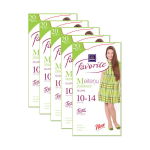 Pėdkelnės mergaitėms Favorite 51101, baltos, 5 pak., 20 DEN, 10/14 m.