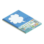 Sąsiuviniai langeliais Nakabayashi Logical Air Grid HB5-H504-5P B5,5 vnt