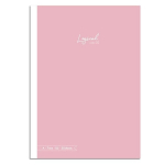 Užra&scaron;inė linijomis Nakabayashi Swing Logical Color NB504A-P2 B5, rožinė
