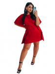 Suknelė moterims Magmac Candice, raudona, XL-XXL
