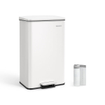 &Scaron;iuk&scaron;liadėžė Songmics LTB540W4002, 40 l., balta
