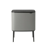 Brabantia &scaron;iuk&scaron;lių dėžė Bo Touch, 11+23 l