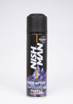 Plaukų pur&scaron;kiklis dažai Nishman Colour Hair Spray Purple, violetinė, 150 ml
