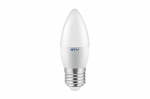 LED lemputė, C 37, SMD 2835, 4000k, E27, 8,0 W, AC180-250V, 160&deg;, 720lm, 70mA