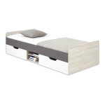 Vaiki&scaron;ka lova REMO 90, &scaron;viesiai ruda/baltas/pilka