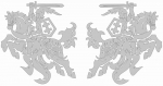 Lipdukų rinkinys automobiliui Citreum Vytis, 2 vnt.