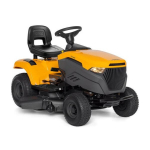 Benzininis vejos traktorius mažiems ir vidutiniams plotams 432cc 7.5kW 98cm iki 5000m&sup2; &scaron;oninis i&scaron;metimas Tornado 398 STIGA