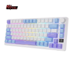 Rk Royal Kludge M75 belaidė mechaninė klaviatūra (hot Swappable, rudas jungiklis)