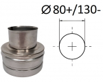 Adapteris D 80+/130- mm.