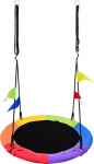 Sodo supynės Funfit Bocianie Gniazdo 110 cm apvali sėdynė, 150 kg keliamoji galia