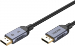 Vaizdo Laidas - UNITEK C1628GY01-2M DisplayPort Laidas, 2M, Juodas/Pilkas