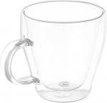 Vivalto puodelių su dvigubu dugnu ir sienelėmis rinkinys, 270 ml, 6 vnt.