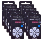 Varta Power One Evolution p675 (PR44) klausos aparato baterijos 10x6 vnt., 60 vnt.