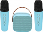 Aranee GOF-12 Belaidė Bluetooth karaokės kolonėlė su 2 mikrofonais