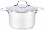 Puodas 18cm 1,75l i&scaron; nerūdijančio plieno
