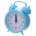 Radios and alarm clocks,Twin Bell Alarm Clock,Blue