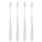 toothbrush,Extra Soft Toothbrush, Ultra Soft-bristled Adult ToothbrushBristle Good Cleaning Effect for Sensitive Teeth Oral Gum Recession,wavy white
