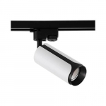 Halogeninis GU10 LED bėginis &scaron;viestuvas "Steka Sento" - Baltas + juodas
