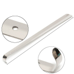 Kokybi&scaron;kas, ypač ilgas rankenos metalinis batų ragas, nerūdijantis sidabras J1G6 USN greitai Run shop
