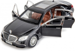 Modelis Mercedes-Benz Maybach S 600 Black 1:24 su &scaron;viesa ir garsu ant baterijų, Kolekcijos modelis
