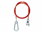 Priekabos apsauginis trosas 1500N 150kg 100cm CARPOINT 0438116