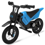 Vienvietis elektrinis motociklas EVERCROSS Tech EV05 M, mėlynas
