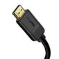 &bdquo;Baseus&ldquo; 2x HDMI 2.0 4K 60 Hz kabelis, 3D, HDR, 18 Gbps, 2 m (juodas)