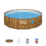 Karkasinis Baseinas 14FT 427x107cm Steel PRO MAX BESTWAY, Įvairiaspalvis