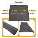 Daugiafunkcinis pilkas silikoninis apsauginis kilimėlis skalbyklėms., 60 * 60 cm / 23,6 * 23,6 colio