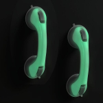 Siurbtukinis turėklas du&scaron;ui/vonios kambariui, 30 cm, 2 vnt., &Scaron;viečianti dviejų pakuočių versija