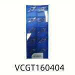 CNC tekinimo staklių įdėklai VCGT160404, 10 vnt., VCGT160404