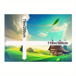 Prabangus dirbtinio ka&scaron;myro kilimas, 79 * 118 colių / 200 * 300 cm